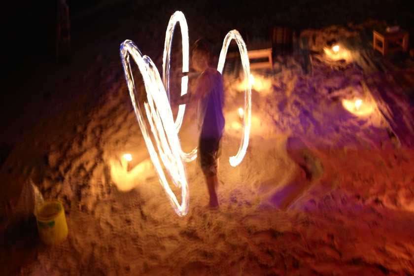 Fire Dancers in Chalok Bay, Koh Tao