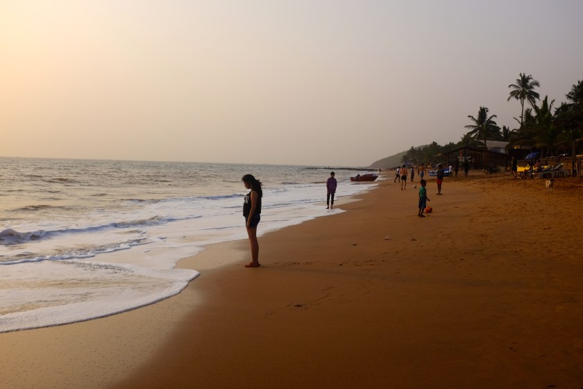 Dusk At Anjuna Beach
